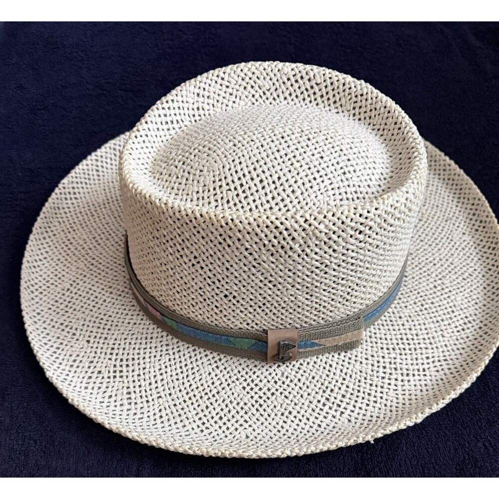 Dorfman Pacific natural fiber straw Panama hat